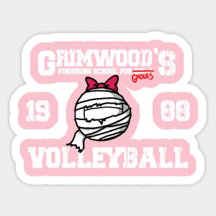 Grimwood's Volleyball- Tanis Sticker